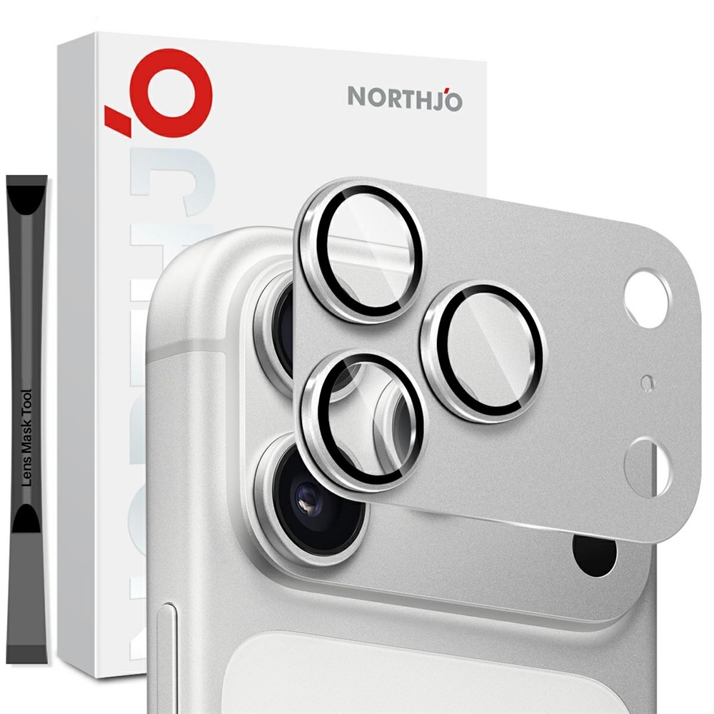 NORTHJO iPhone 18 Pro Max mobilkamera-lencse – ezüst
