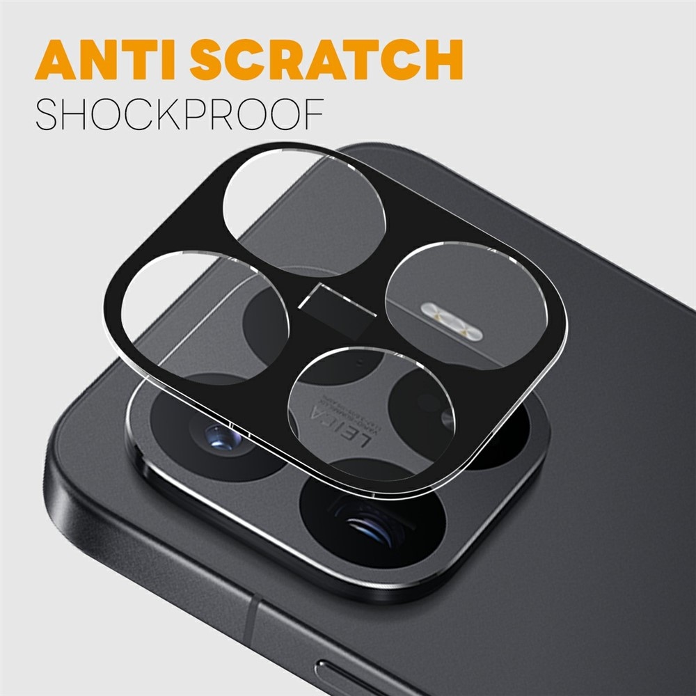 NORTHJO üveg lencse a Xiaomi 17T Pro okostelefonhoz – fekete