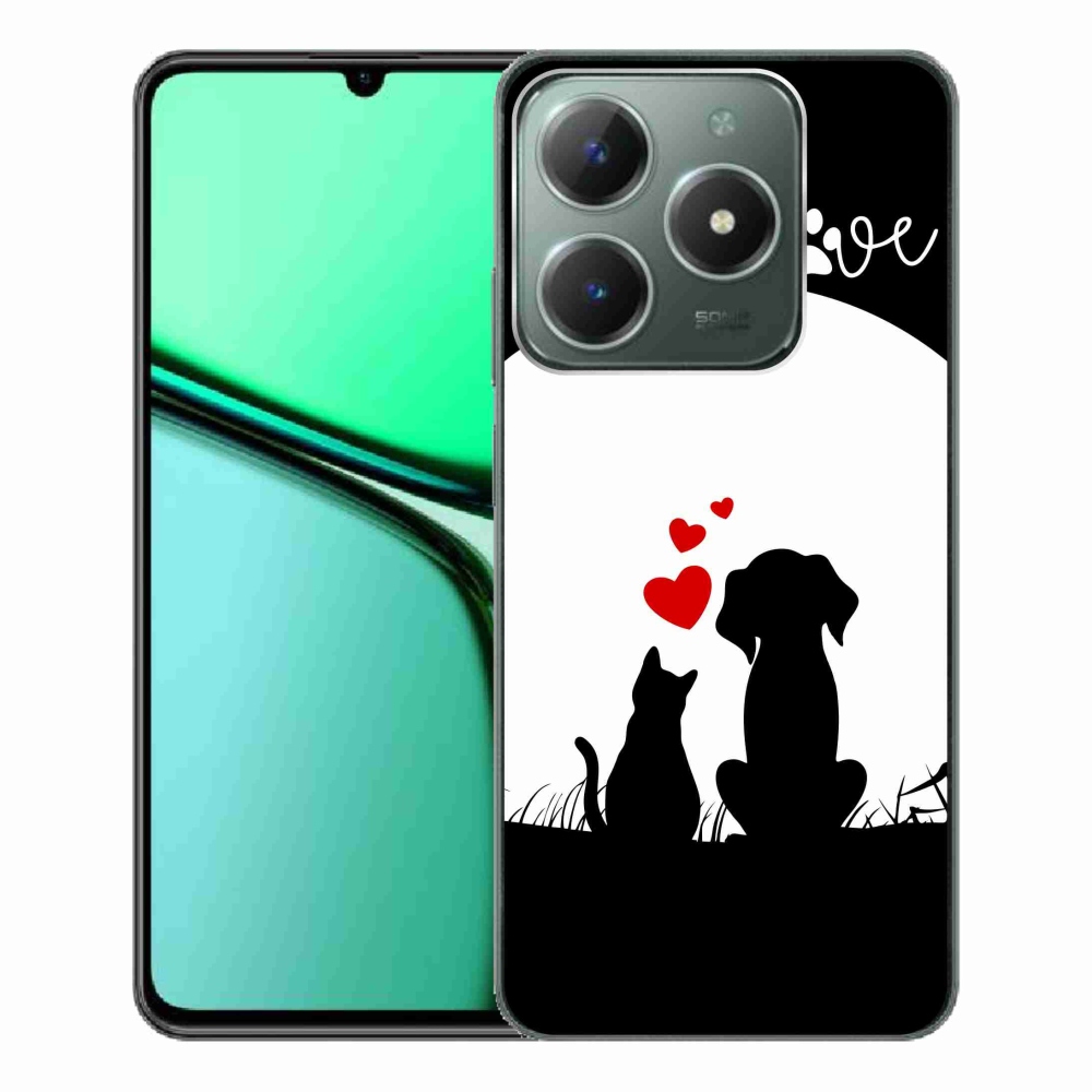 Gél tok mmCase a Realme C61 készülékhez - állatszerelem