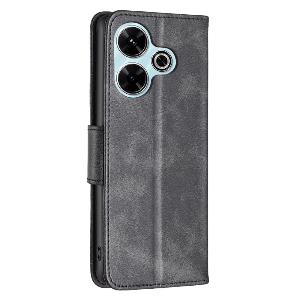 Könyv tok Xiaomi Redmi 13 4G/Poco M6 4G - fekete