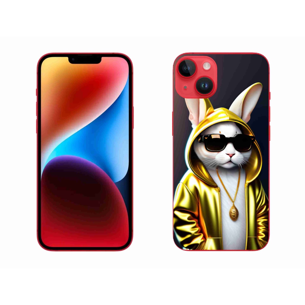 Zselés borítás mmCase iPhone 14 Plus készülékhez - cat boss