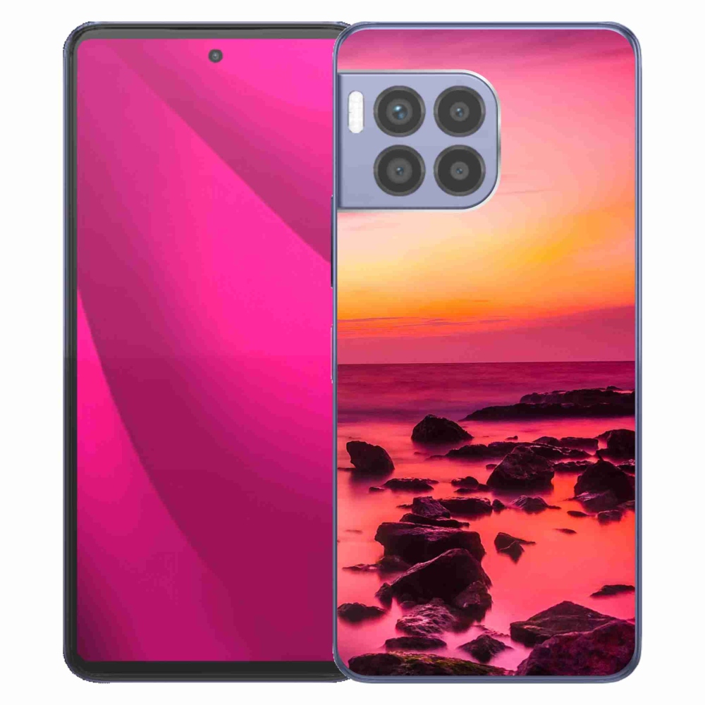 Gél borítás mmCase a T-Mobile T Phone 2 Pro készülékhez - Tenger és világítás