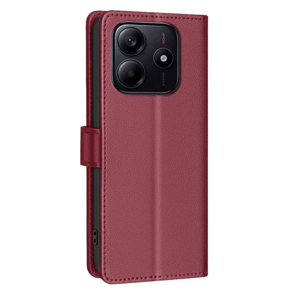 BNF könyvtáska Xiaomi Redmi Note 14 5G - piros