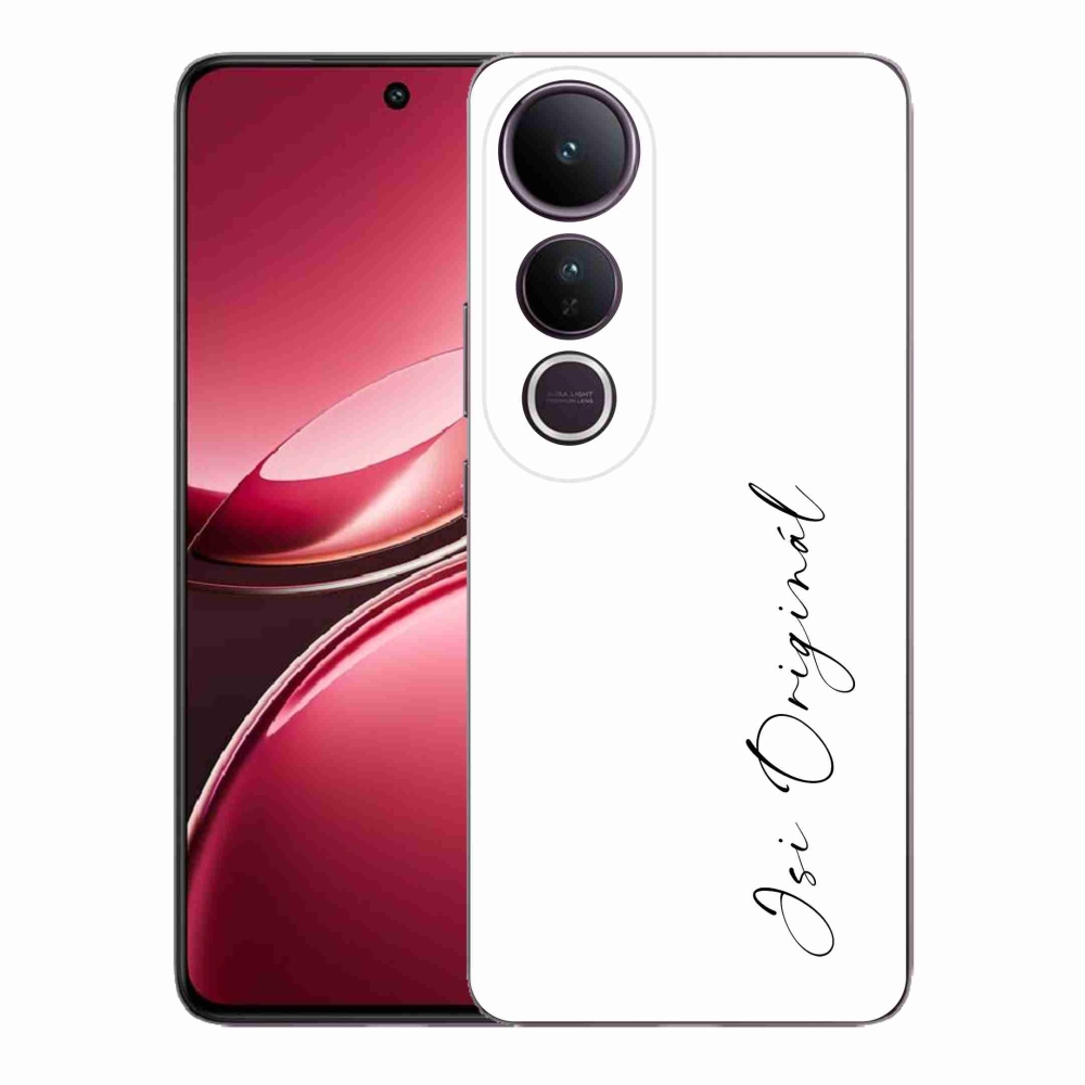 Gélburkolat mmCase a Vivo V50 Lite 4G/5G-n - te vagy az eredeti fehér háttér