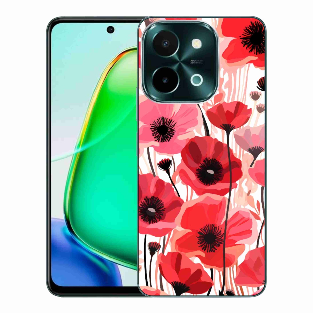 Zselés borítás mmCase a Vivo Y28-hoz - mákos 1