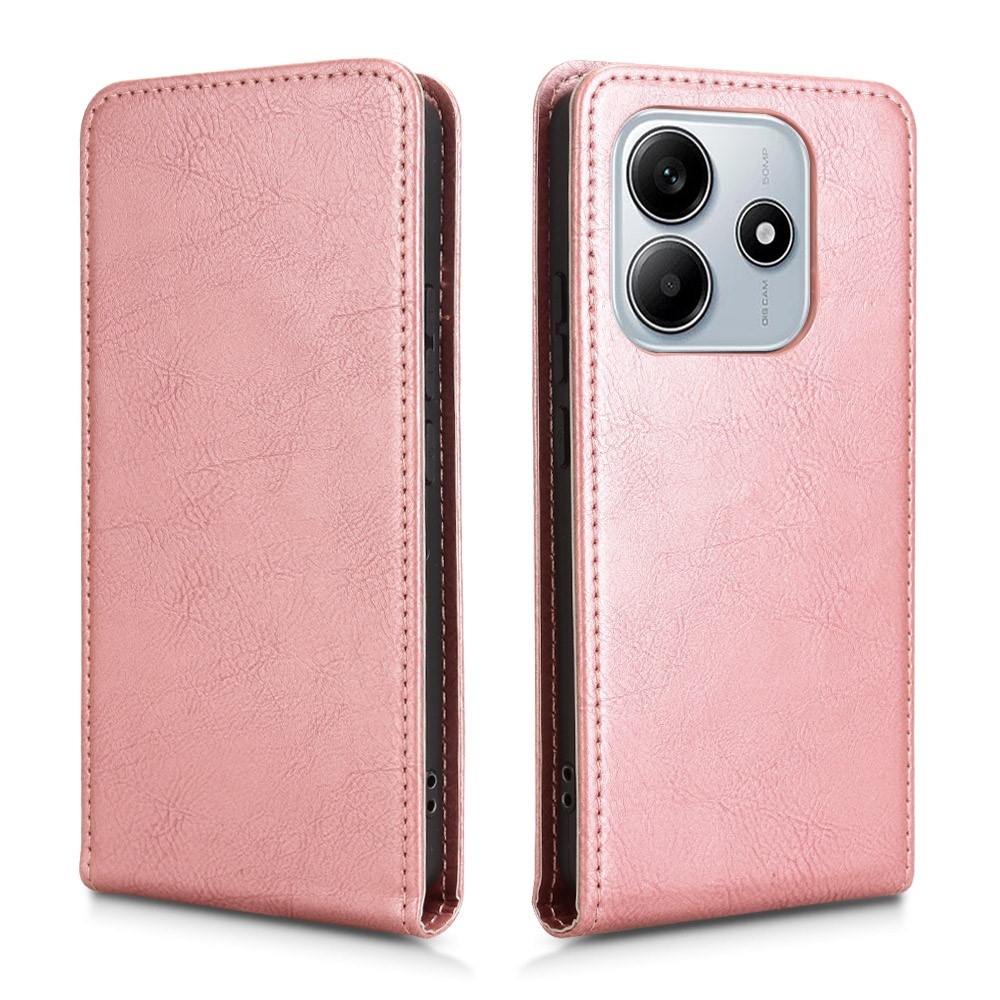 Vert flip tok Xiaomi Redmi Note 14 5G - rózsaarany színben