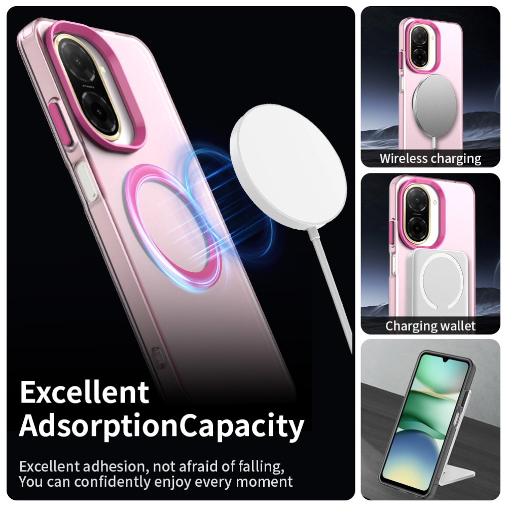 Candy zselés tok MagSafe-val Xiaomi Redmi A5 (171.7x77.8x8.3mm) - rózsaszínű