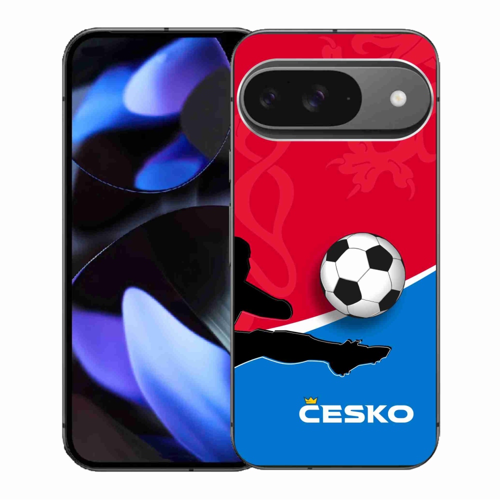 Gél borítás mmCase a Google Pixel 9/9 Pro számára - Labdarúgás Csehország 2