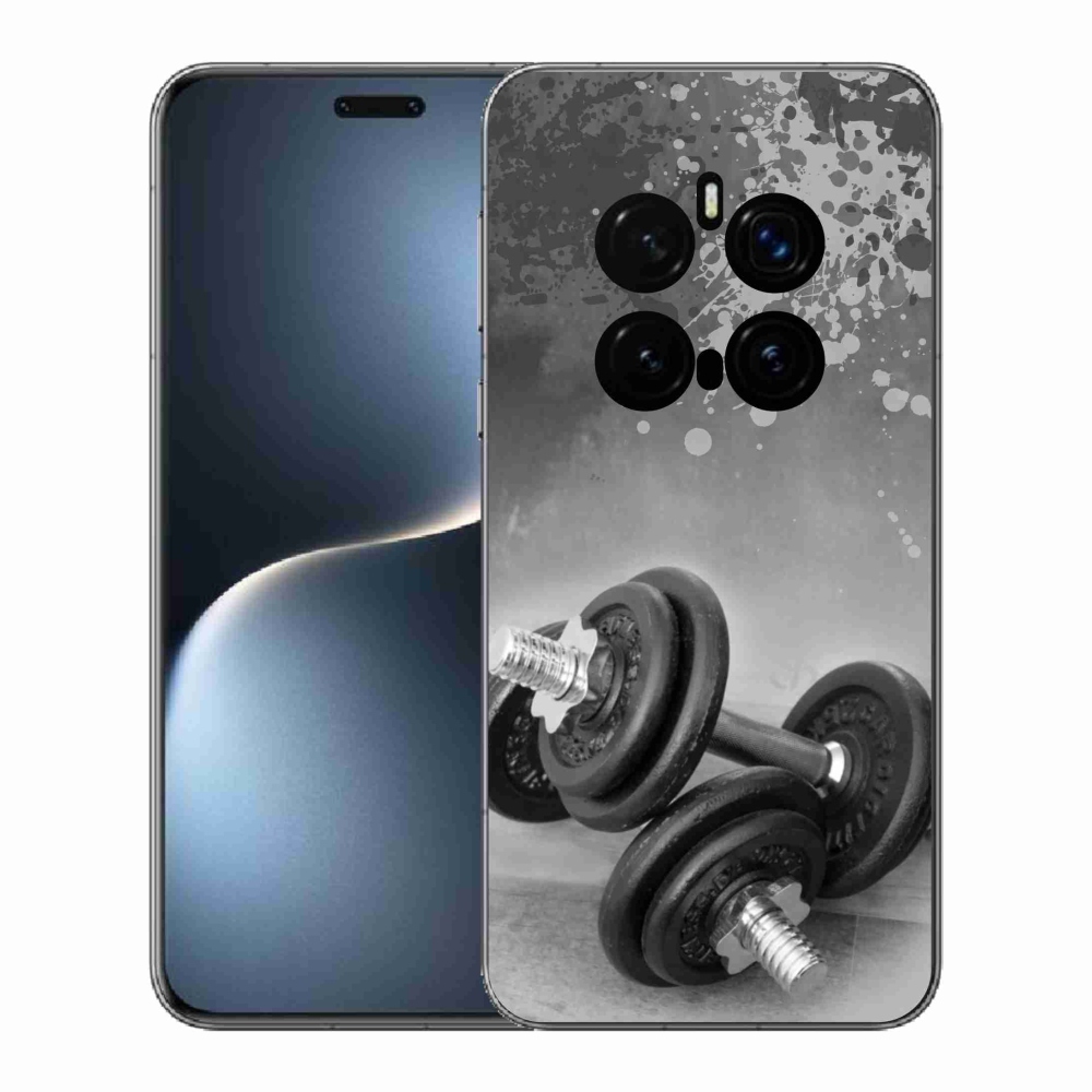 Zselés borítás mmCase a Honor Magic 7 Pro 5G számára - súlyzók 1