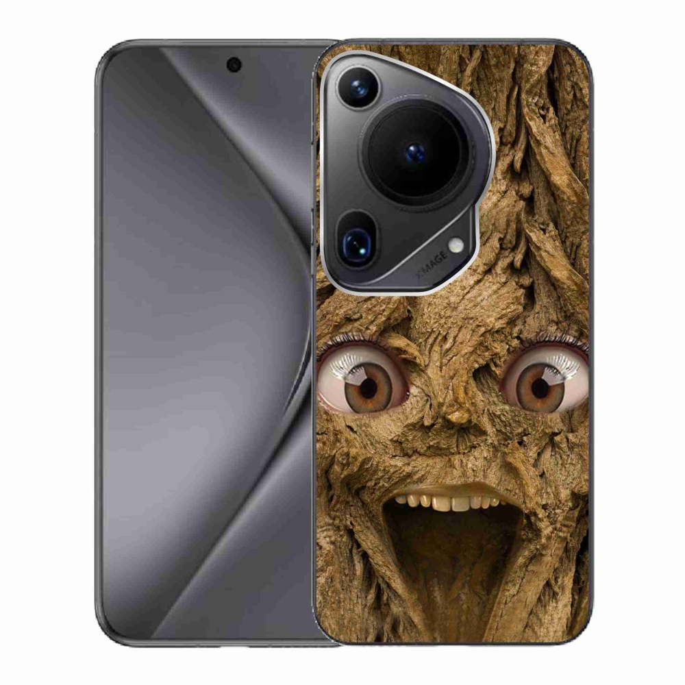 Gél borító mmCase a Huawei Pura 70 Ultra - vidám fa szemekkel