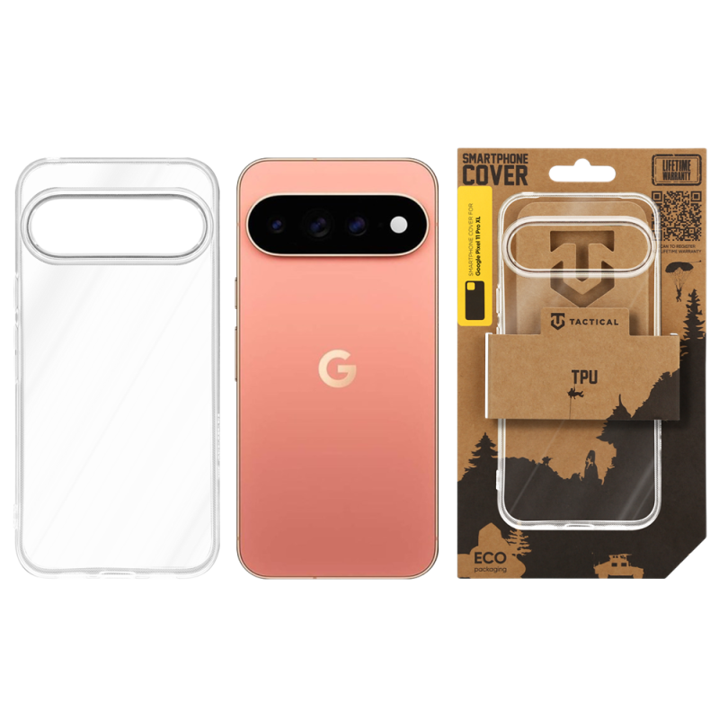 Tactical TPU tok a Google Pixel 11 Pro XL-hez – átlátszó