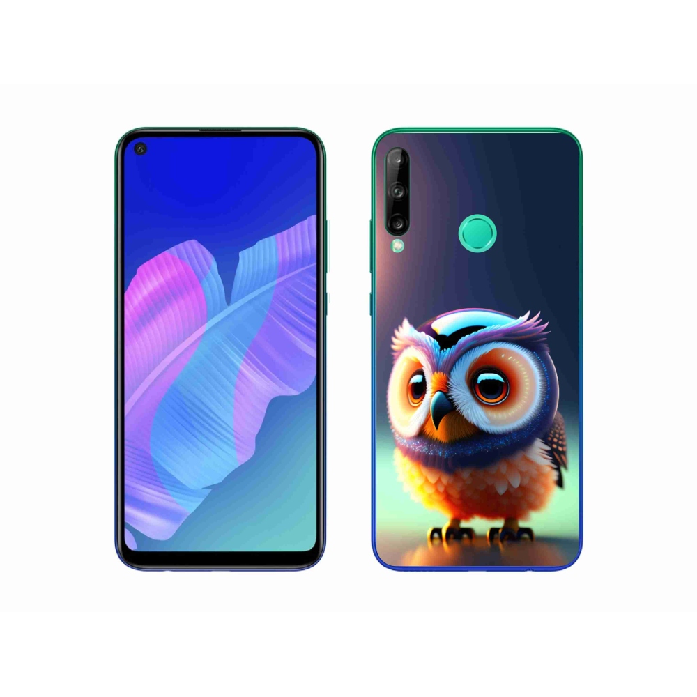 Zselés borítás mmCase a Huawei P40 Lite E - bagolyhoz