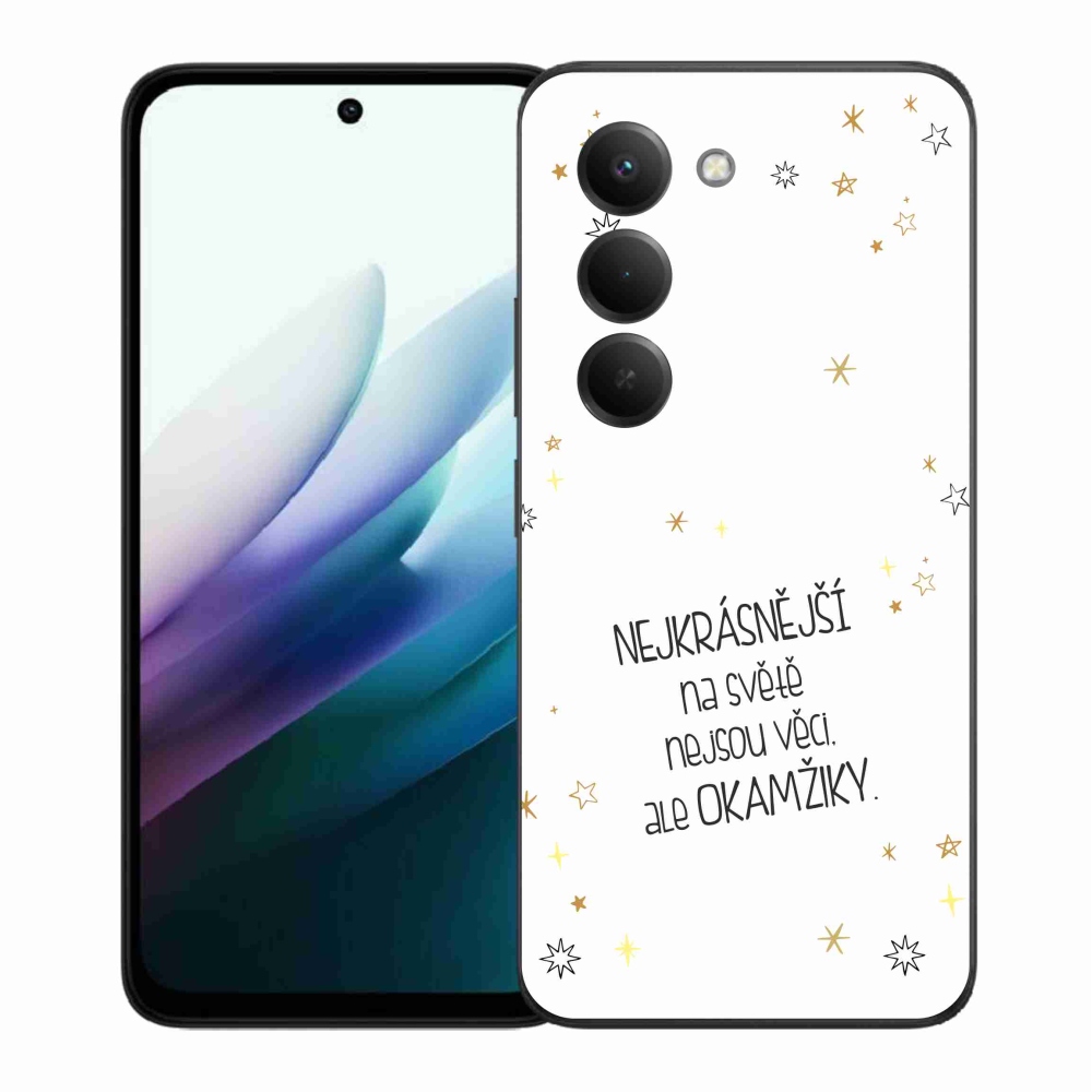 Gél borítás mmCase a Xiaomi Redmi 15 4G/5G (171mm) - idézem 4 fehér háttérrel