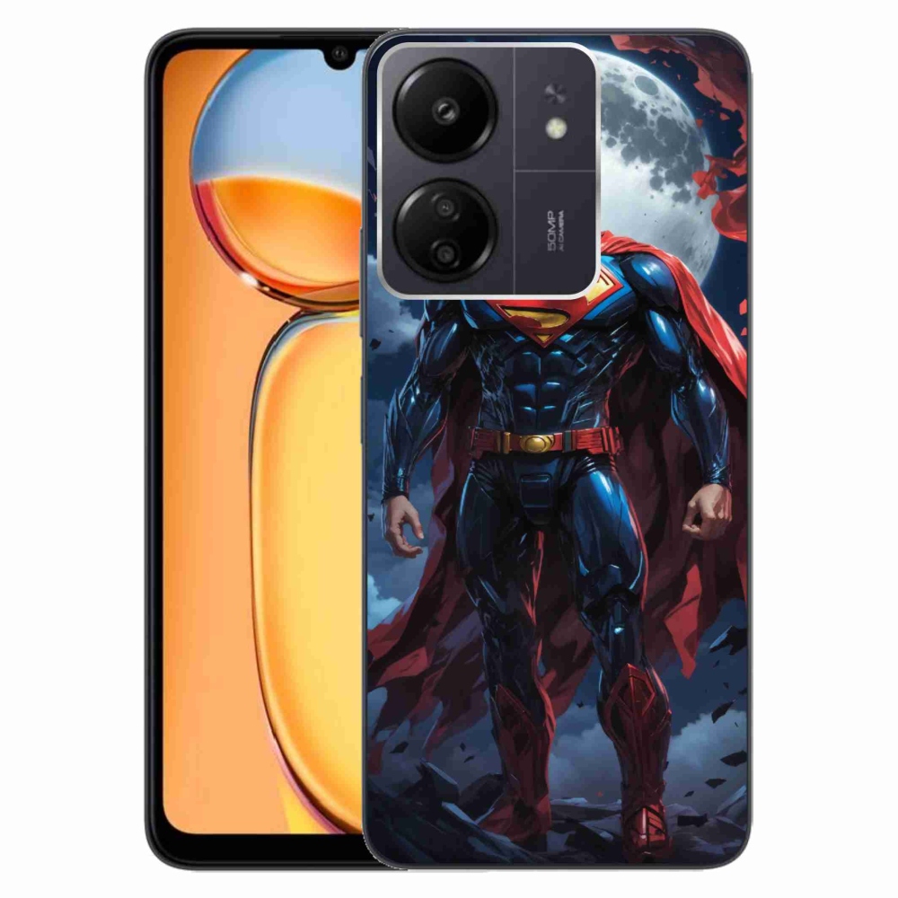 Gél borítás mmCase a Xiaomi Poco C65/Redmi 13C számára - superman