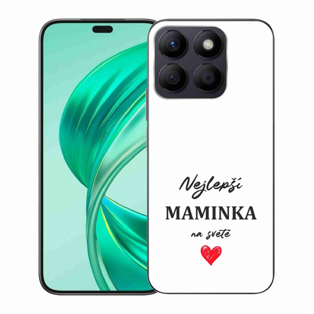 Gél borító mmCase a Honor X8b készülékhez - legjobb anya 1 fehér háttér