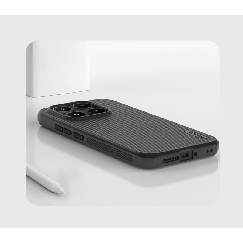 Nillkin Super Frosted PRO mágneses hátlap Xiaomi 17 Fekete