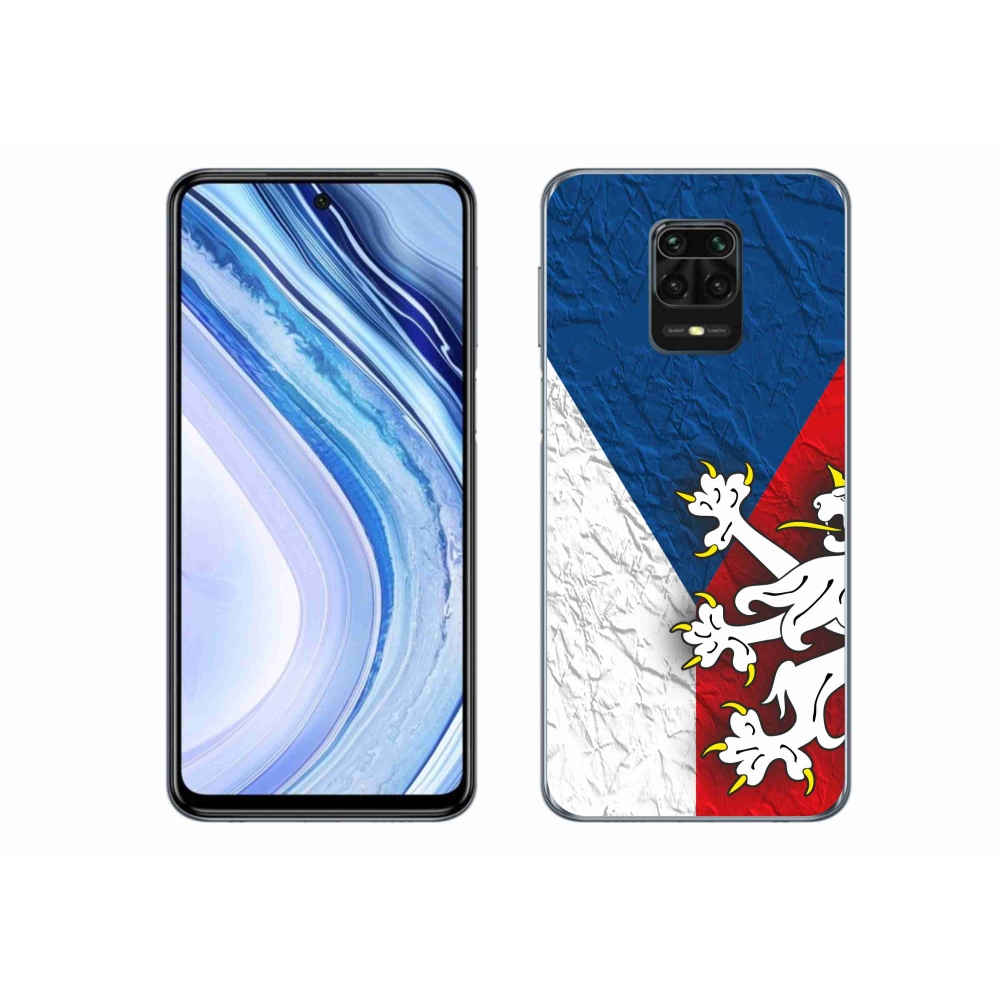 Gél borítás mmCase a Xiaomi Redmi Note 9S - cseh zászló 1