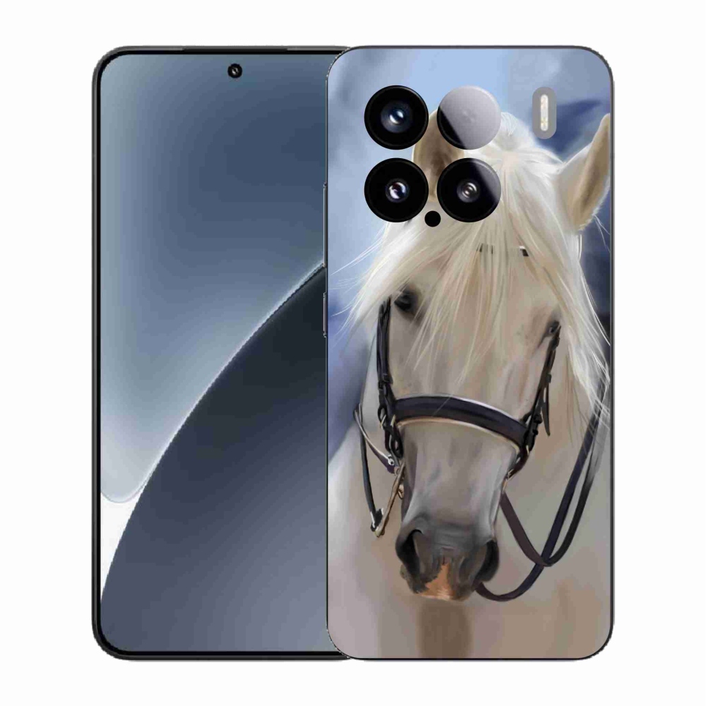 Gél borítás mmCase a Xiaomi 15 - fehér lóhoz