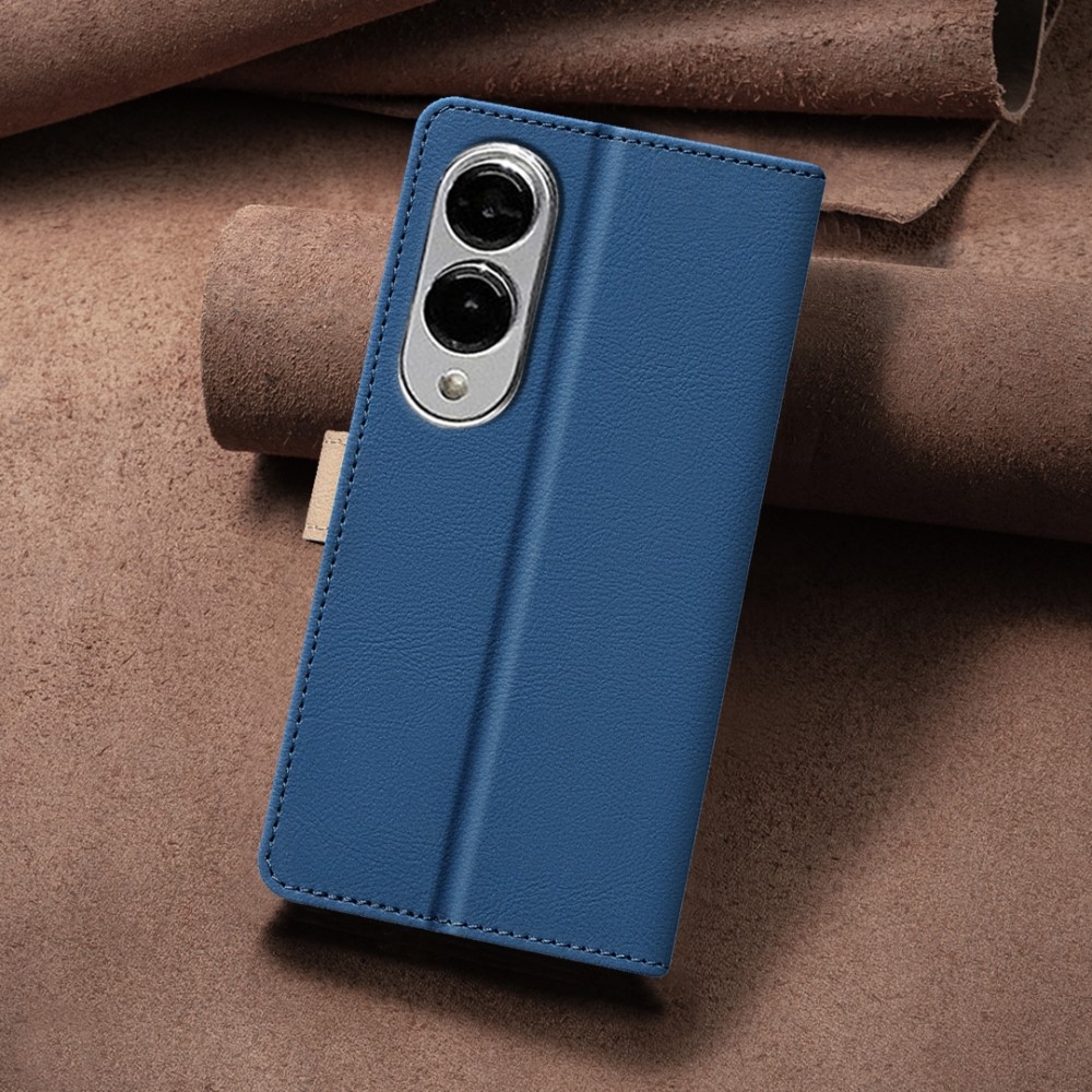 BNF DUO könyv tok Samsung Galaxy S25 Edge készülékhez - kék