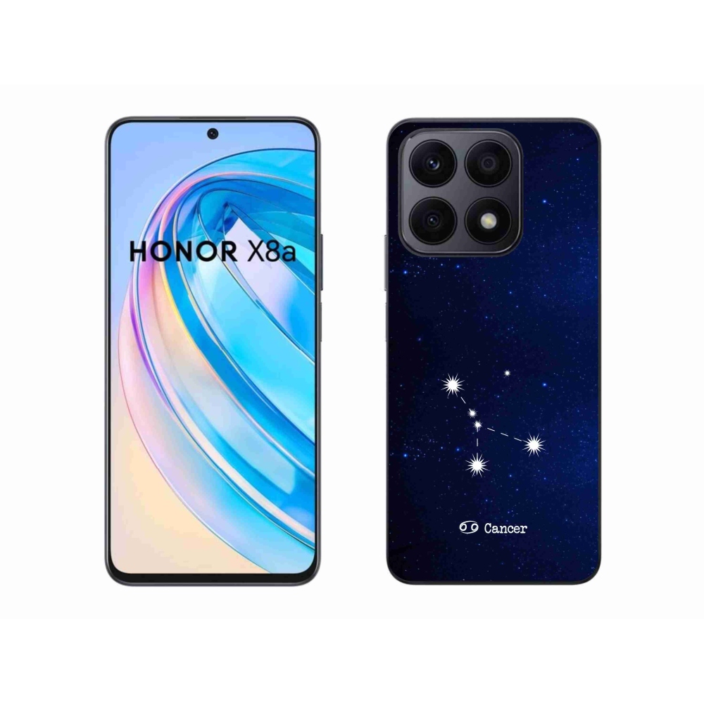 Gél borítás mmCase a Honor X8a számára - Rák konstelláció