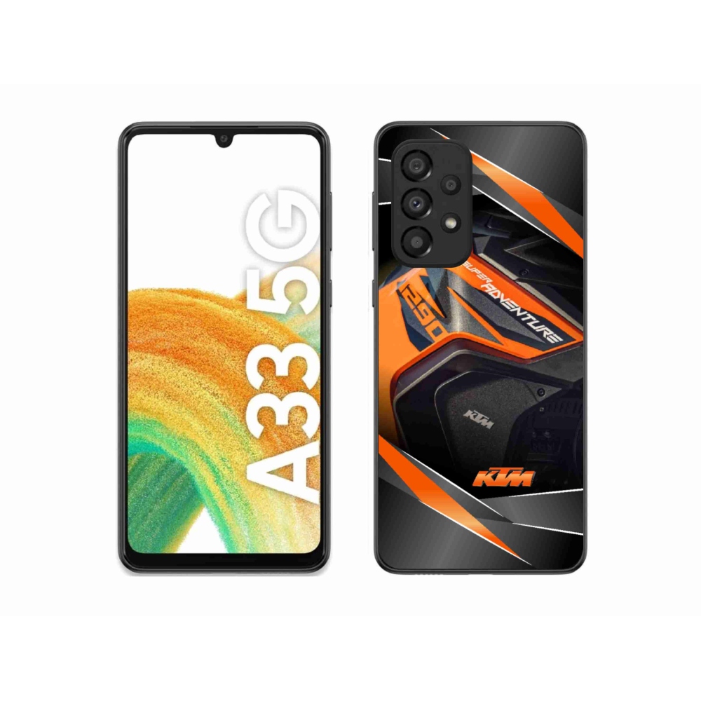 Zselés borítás mmCase Samsung Galaxy A33 5G - motoros ktm