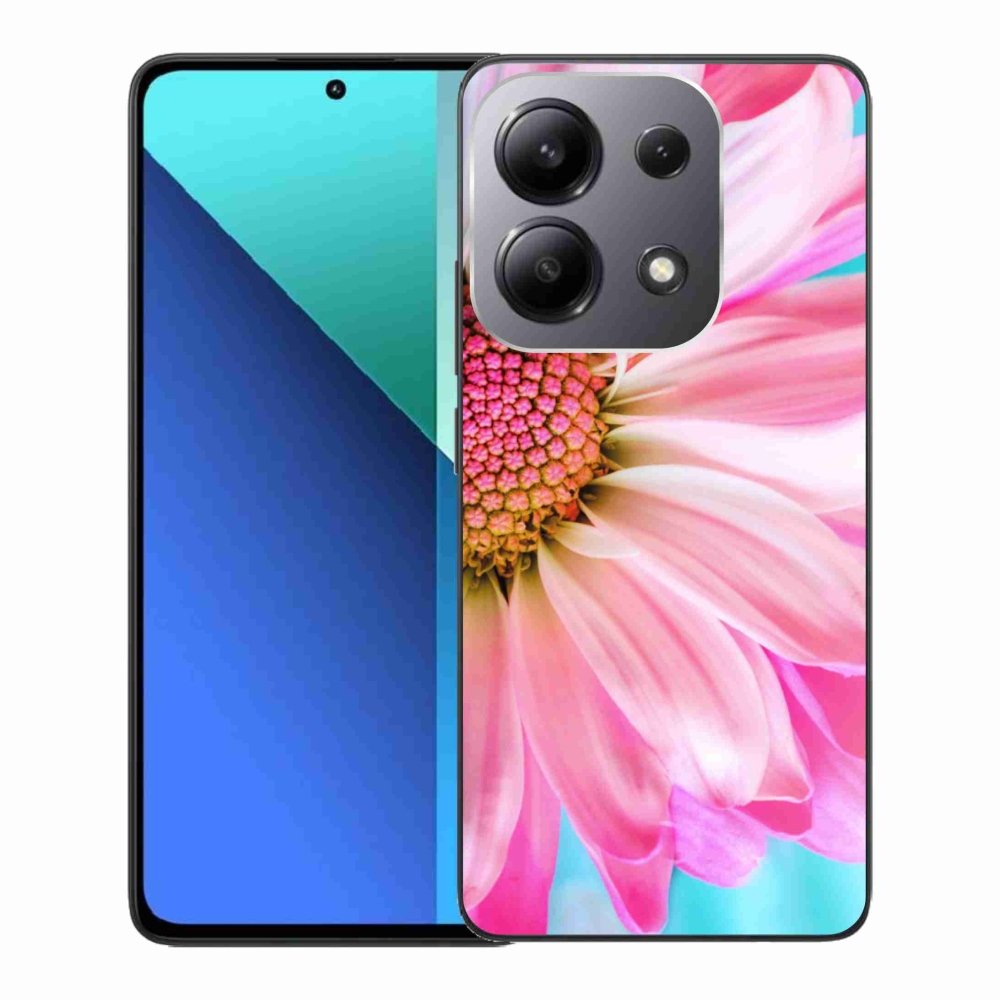 Gél borítás mmCase a Xiaomi Redmi Note 13-hoz - rózsaszín virág