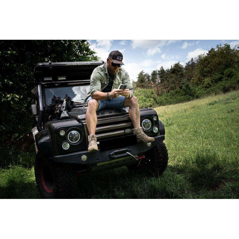 Taktikai MagForce Hyperstealth 2.0 borító iPhone 16 Pro Max készülékhez Fekete/sárga