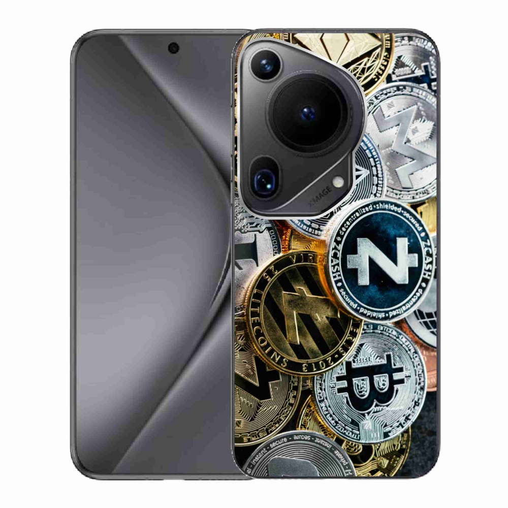 Gél borító mmCase a Huawei Pura 70 Ultra - kriptovaluták