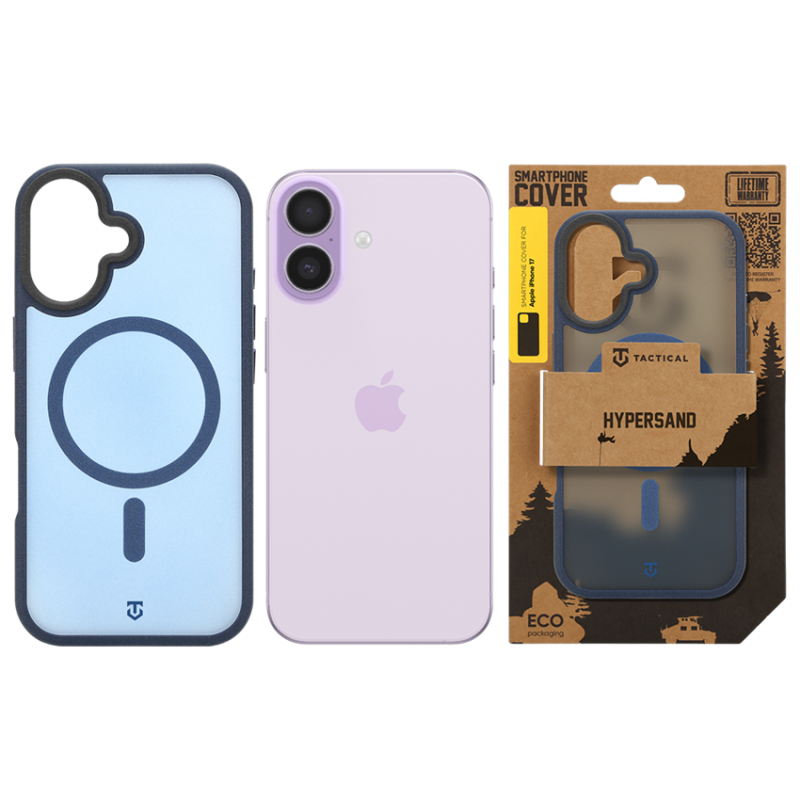 Tactical MagForce Hypersand tok az Apple iPhone 17-hez, mélykék