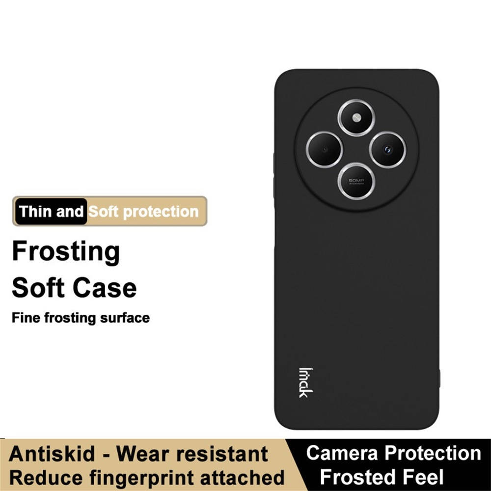 IMK zselés tok Xiaomi Redmi 14C/Poco C75-hez - fekete