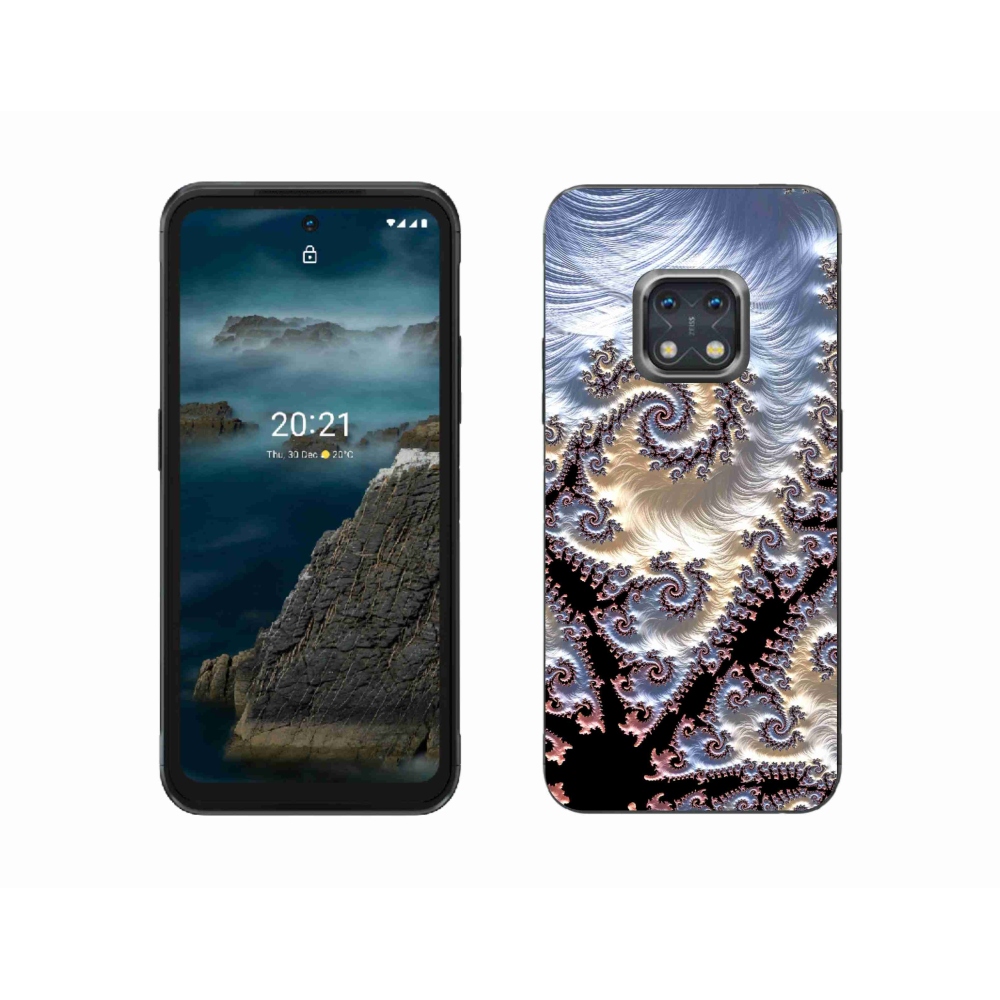 Zselés borítás mmCase a Nokia XR20 készülékhez - absztrakt motívum 22