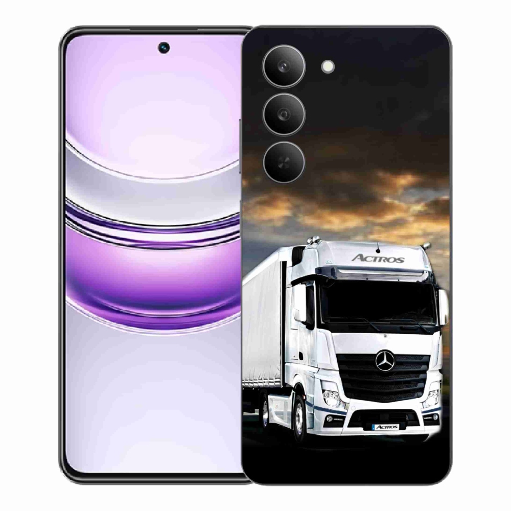 Gél borítás mmCase a Realme 14x 5G készülékhez - teherautó