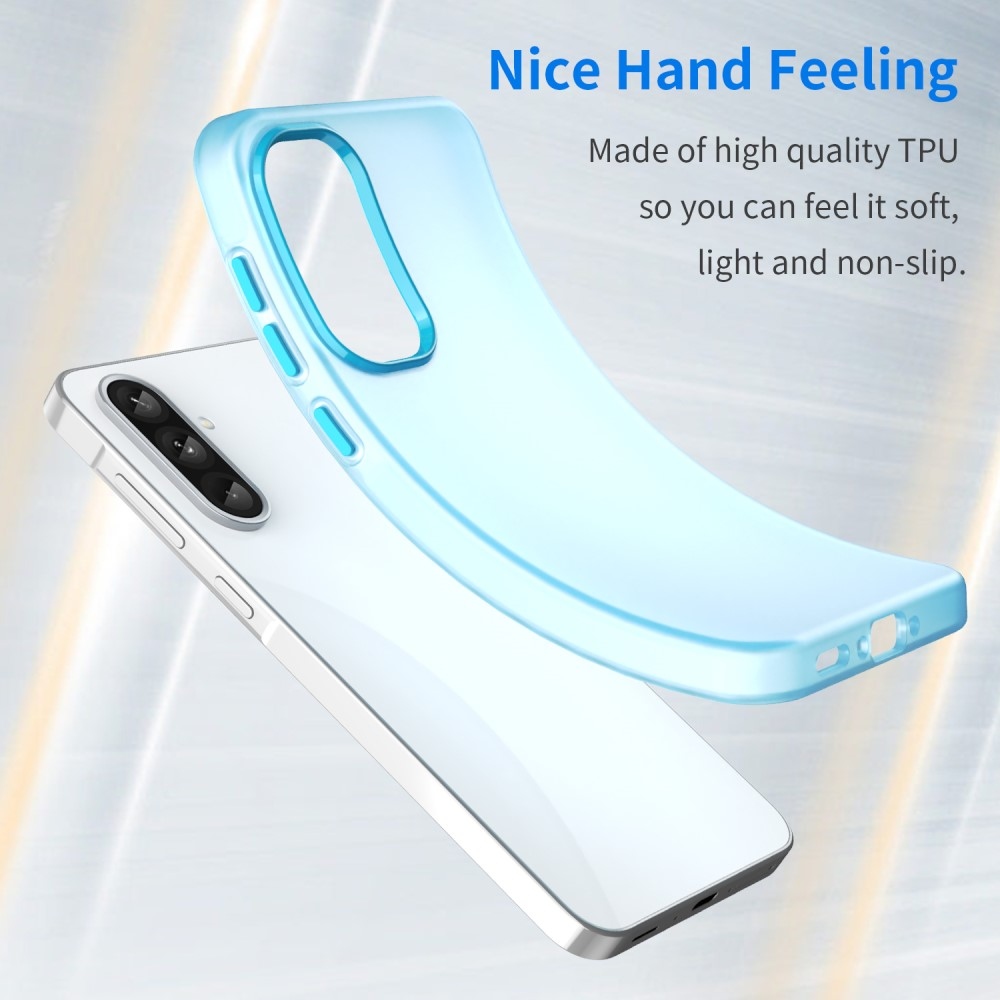 Candys matt zselés tok Samsung Galaxy A36 5G/A56 5G - világoskék színben