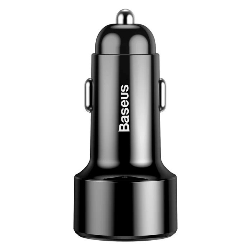 Baseus Magic sorozatú autós töltő USB-C/USB-A 45W Fekete