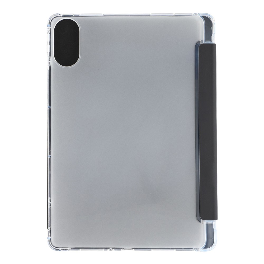 Tri-Fold intelligens összecsukható tablet tok Xiaomi Redmi Pad 2 - fekete