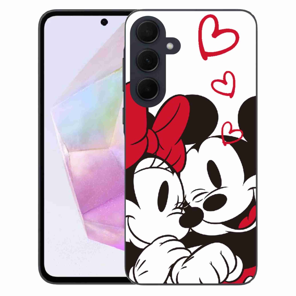 Zselés borítás mmCase Samsung Galaxy A35 5G - minnie és mickey