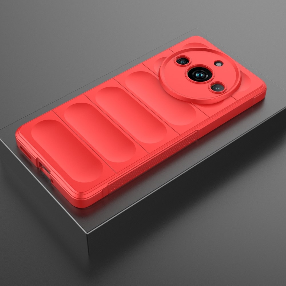 Ütésálló zselés tok a Realme 11 Pro 5G/11 Pro+ 5G készülékhez - piros színű