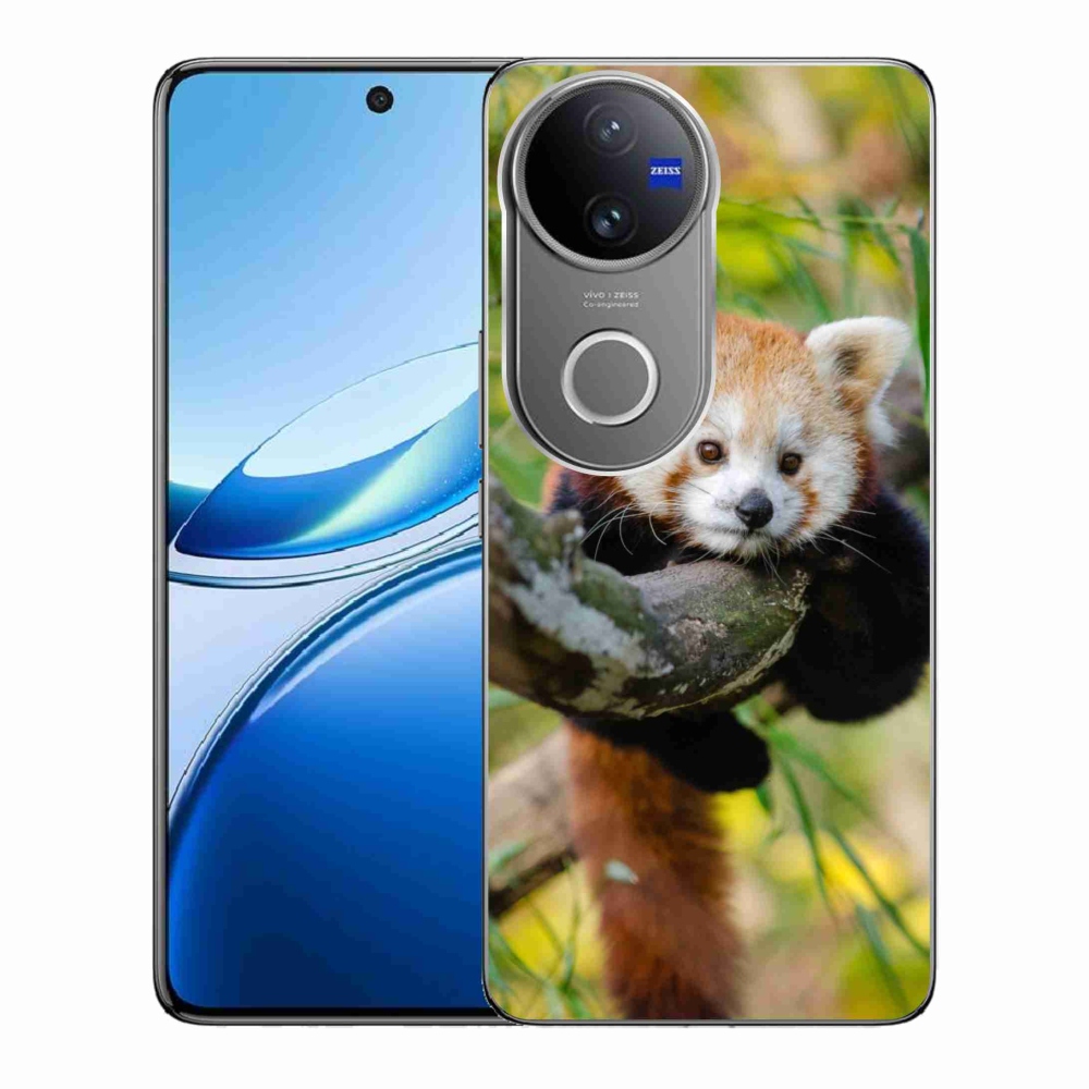 Gél védőburkolat mmCase a Vivo V50 5G készülékhez - pandavörös