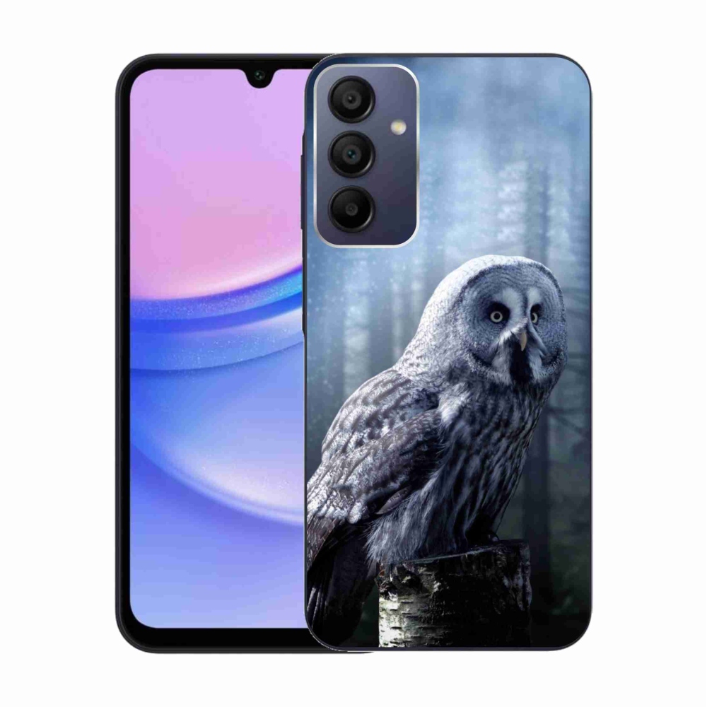 Zselés borítás mmCase Samsung Galaxy A15 4G/5G - bagoly