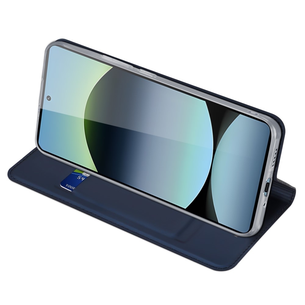 DUX könyv tok Xiaomi Redmi Note 14S-hez - sötétkék