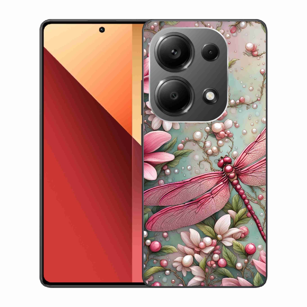 Gél borítás mmCase a Xiaomi Redmi Note 13 Pro 4G/Poco M6 Pro számára - szitakötő