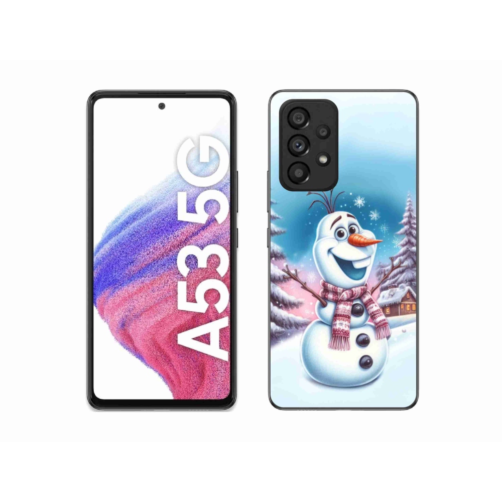 Gél borítás mmCase Samsung Galaxy A53 5G - ice kingdom - jégkirályság