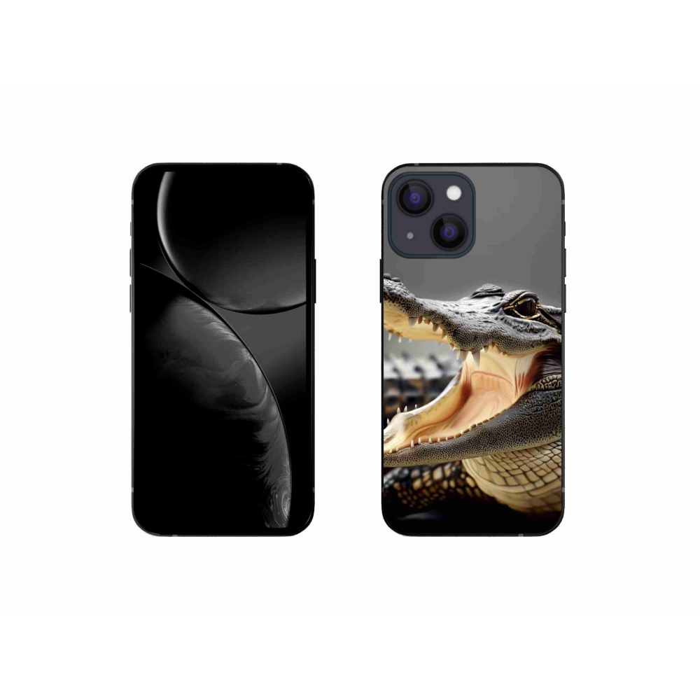Zselés borítás mmCase iPhone 13 mini 5.4 - krokodil
