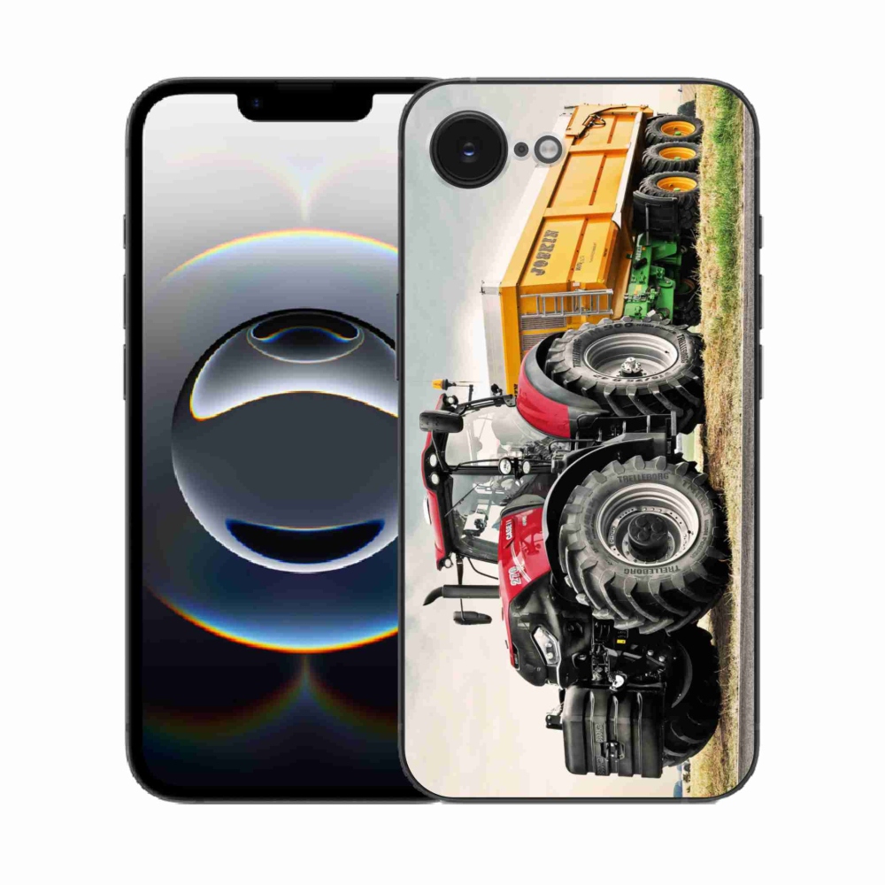 Zselés borítás mmCase iPhone 16e készülékhez - traktor 3