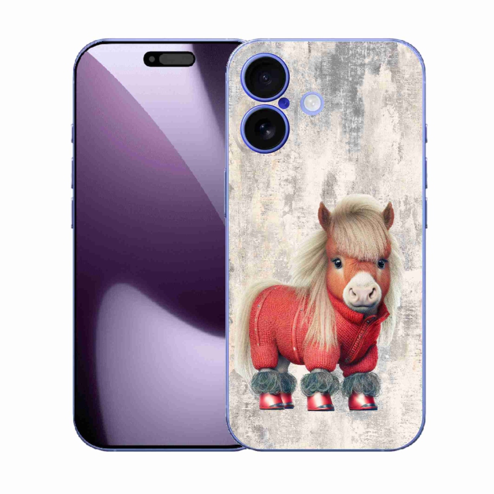Gél borítás mmCase iPhone 17 - póni pulóverben - iPhone 17 - póni pulóverben