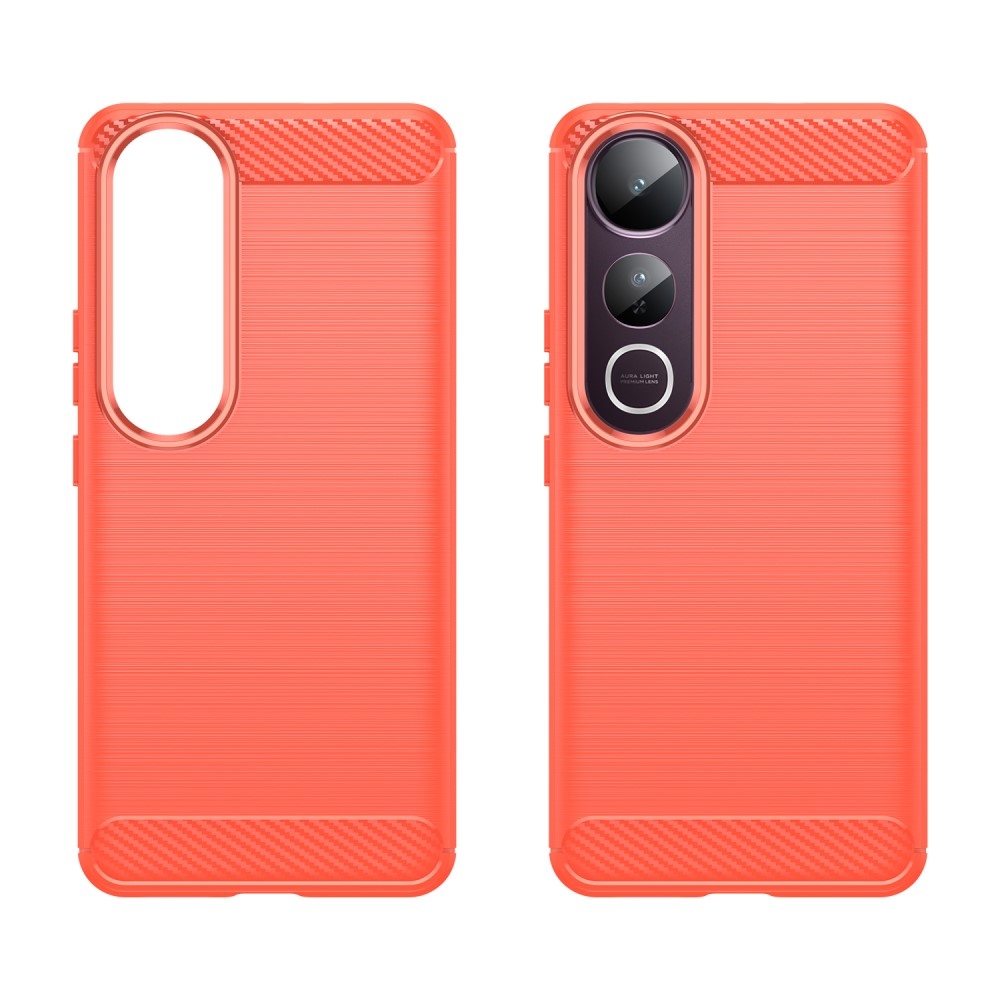 Szénálló zselés tok a Vivo V50 Lite 4G/5G készülékhez - piros