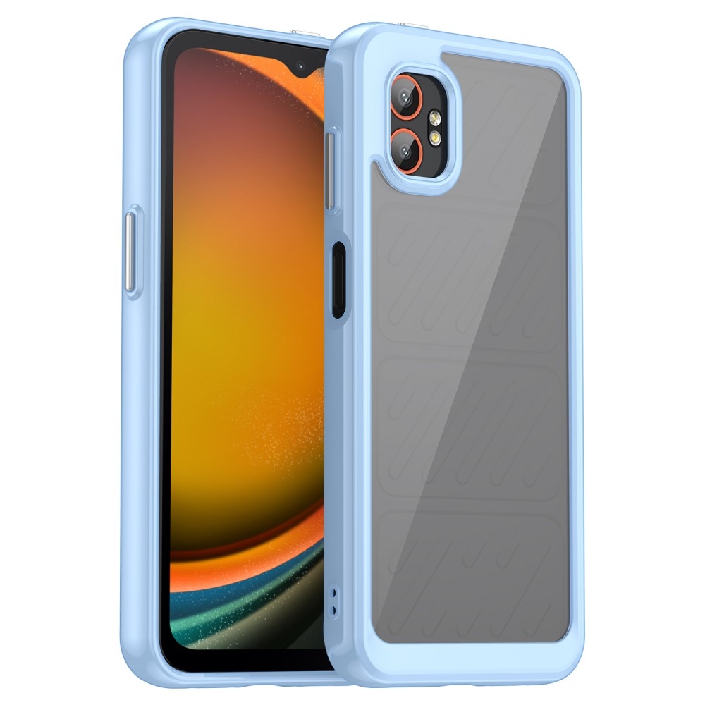 Gél tok kemény hátlappal Samsung Galaxy Xcover 7 Pro készülékhez - kék