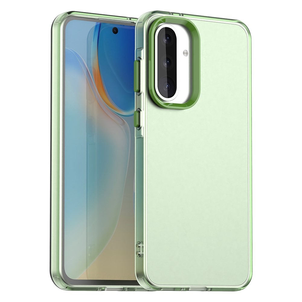 Candy matt zselés tok Samsung Galaxy A36 5G/A56 5G - zöld színben