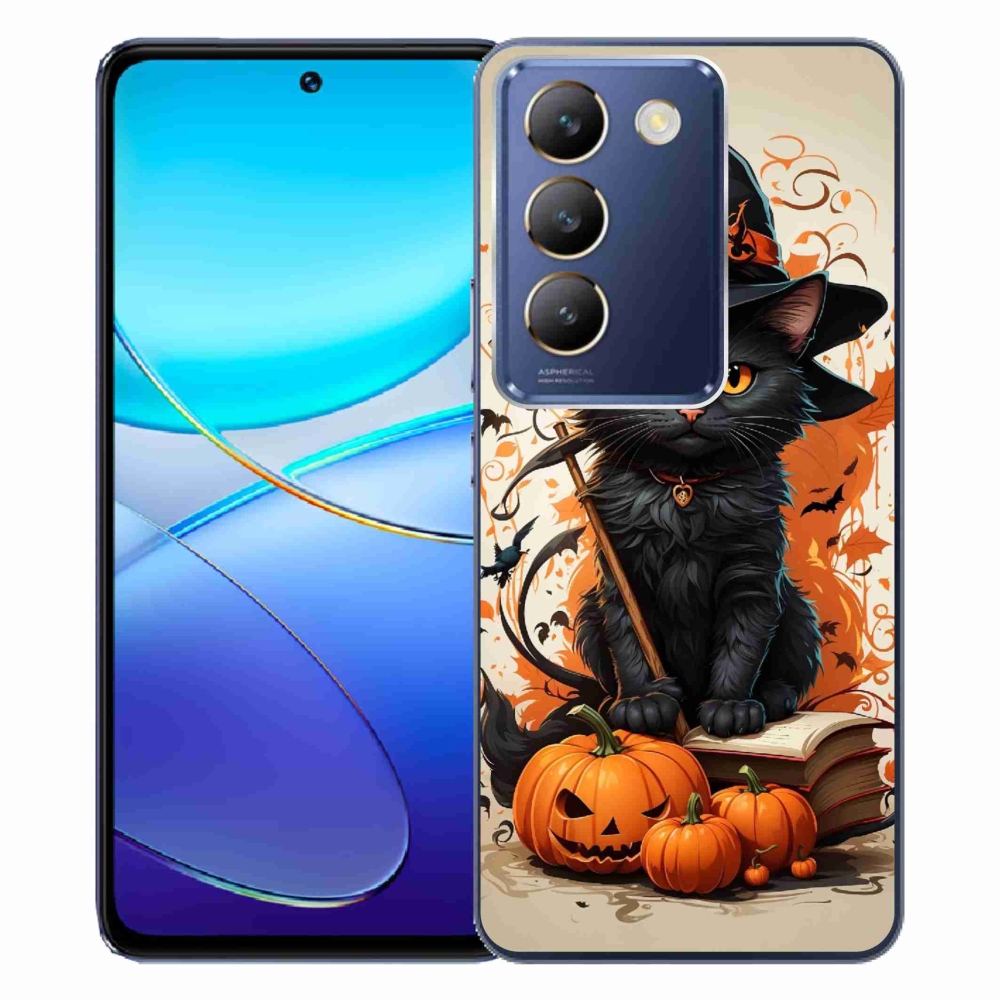 Gél borítás mmCase a Vivo V40 SE 4G/5G készülékhez - cat wizard