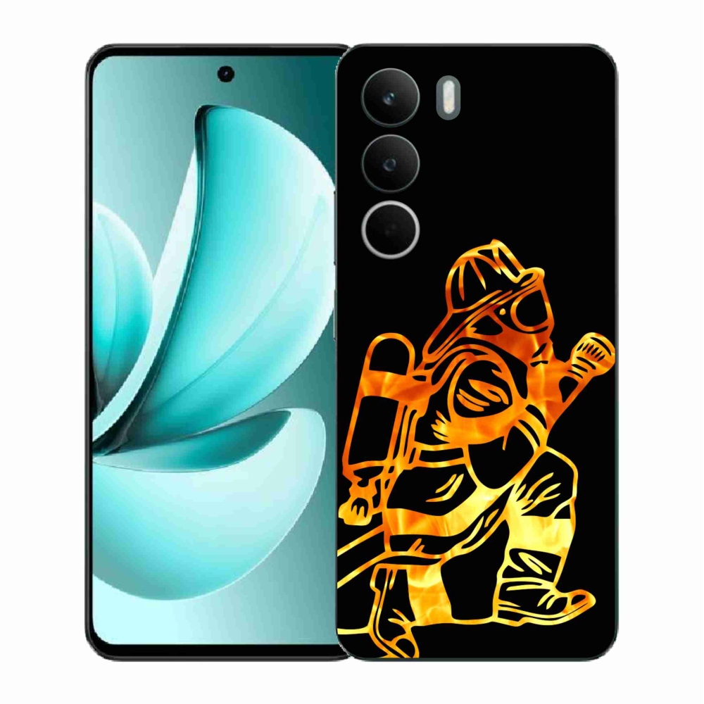 Gél borítás mmCase a Realme C71 készülékhez - tűzoltó 1